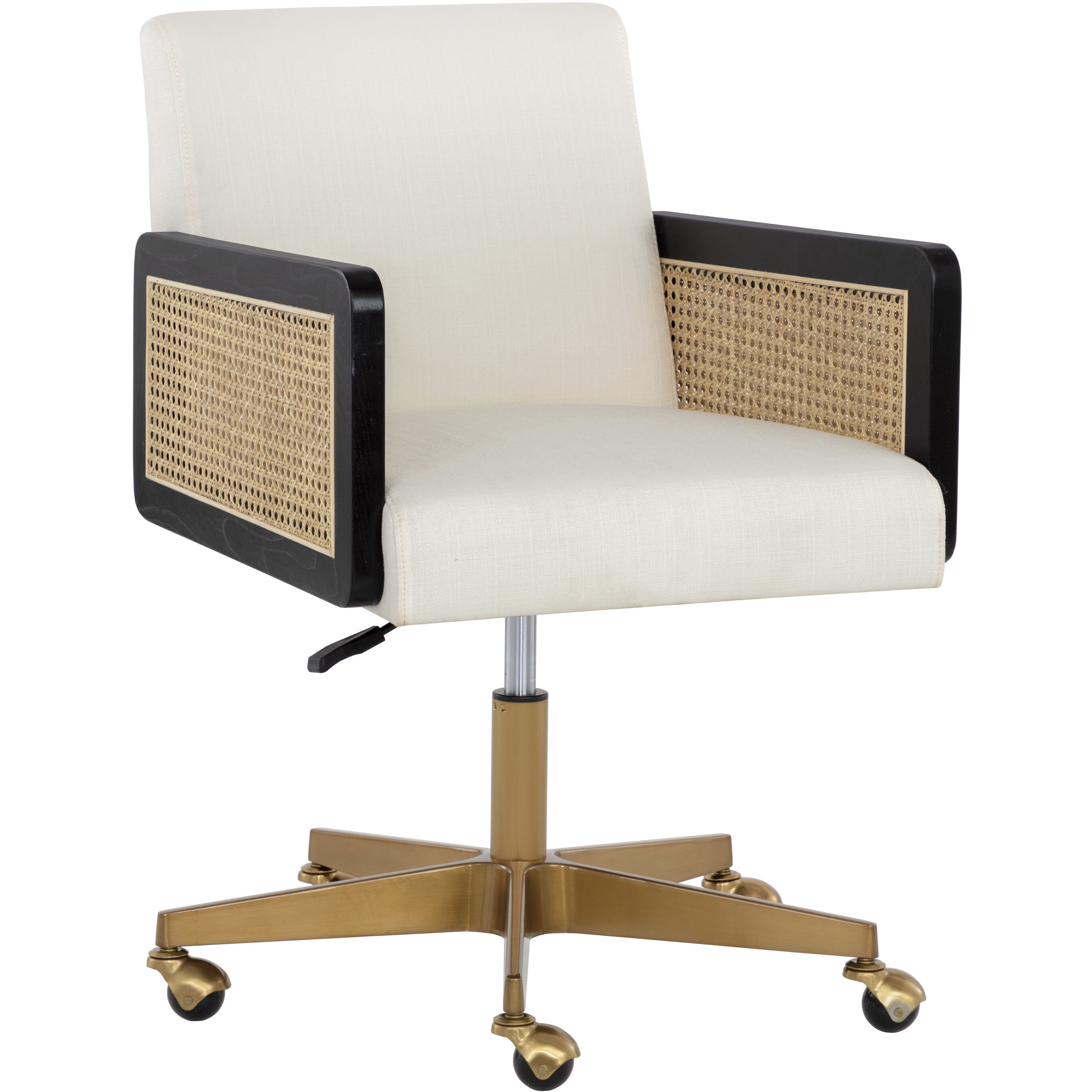 Claudette Linoso Ivory Office Chair